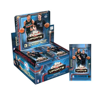 2025-26 Topps Chrome Update Series Basketball Jumbo 8 Box Case (Ships Sealed Only) - B