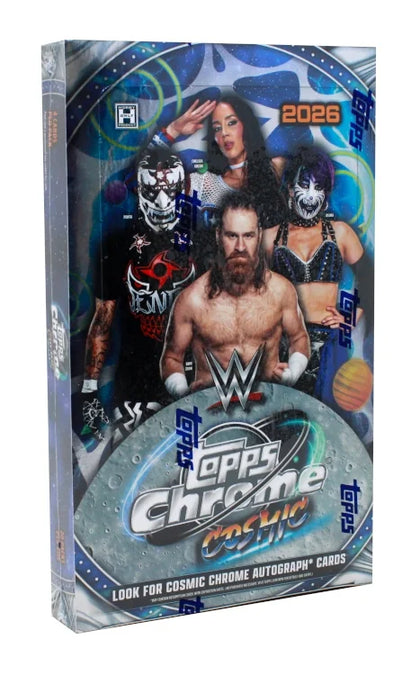 2026 Topps Cosmic Chrome WWE Hobby 8 Box Case (Ships Sealed Only) - B7
