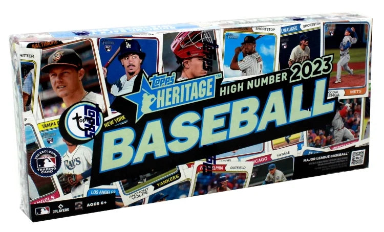 2023 Topps Heritage High Number Baseball Hobby Case | 12 Boxes (Ships Sealed Only)