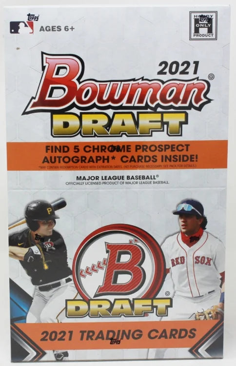 2021 Bowman Draft Baseball Super Jumbo 6 Box Case (Ships Sealed Only) - B8