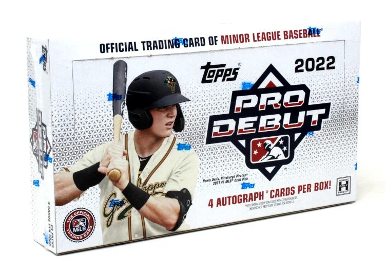 2022 Topps Pro Debut Baseball Hobby 12 Box Case (Ships Sealed Only) - B3