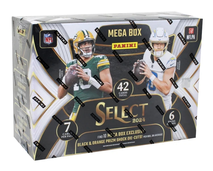 2024 Panini Select Football Hobby Mega 20 Box Case (Ships Sealed Only) - B4
