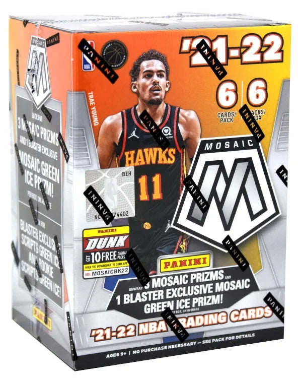 2021-22 Panini Mosaic Basketball Exclusive Blaster 20 Box Case (Ships Sealed Only) - B4