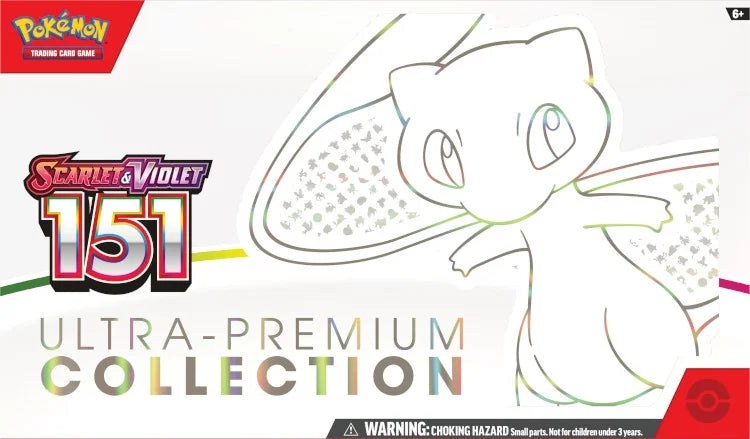 Pokemon Scarlet & Violet 151 Ultra Premium Collection | 4 Box Case (Ships Sealed Only)