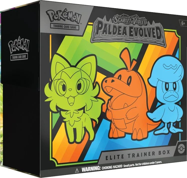 Pokemon Scarlet & Violet Paldea Evolved Elite Trainer 10 Box Case (Ships Sealed Only)