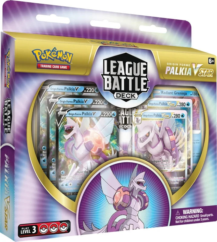 Pokemon Origin Forme Palkia VSTAR League Battle Deck | 6 Box Case (Ships Sealed Only)