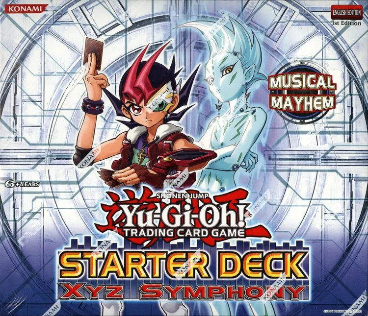 Yu-Gi-Oh XYZ Symphony 2012 Starter Deck | 12 Box Case (Ships Sealed Only)