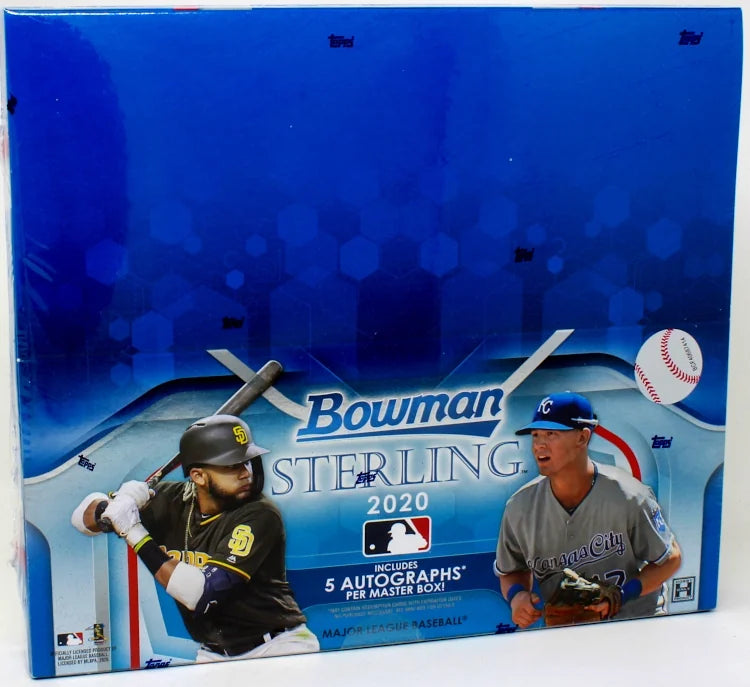 2020 Bowman Sterling Baseball Hobby 12 Box Case (Ships Sealed Only) - B8