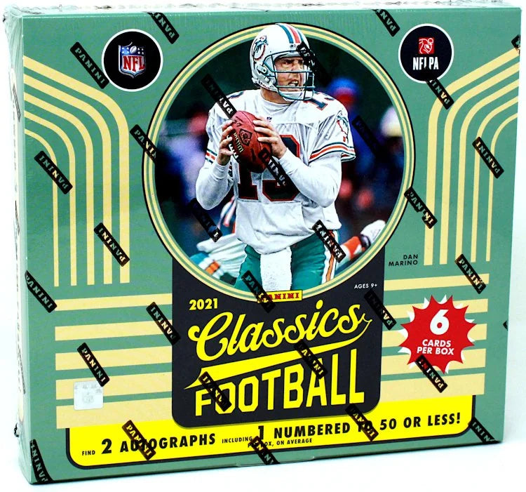 2021 Panini Classics Football Premium Edition 12 Box Case (Ships Sealed Only) - B8