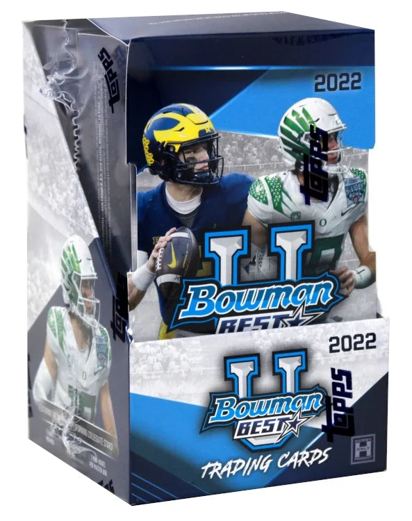 2022 Bowman's Best University Football Hobby 8 Box Case (Ships Sealed Only) - B4