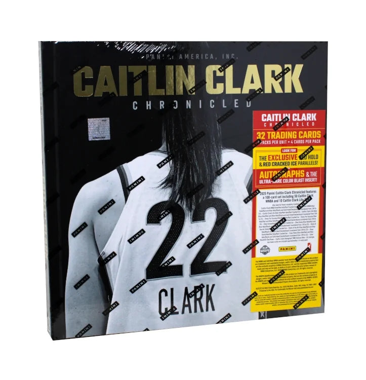 2025 Panini Caitlin Clark Chronicled Keepsake 8 Box Case (Ships Sealed Only) - B4