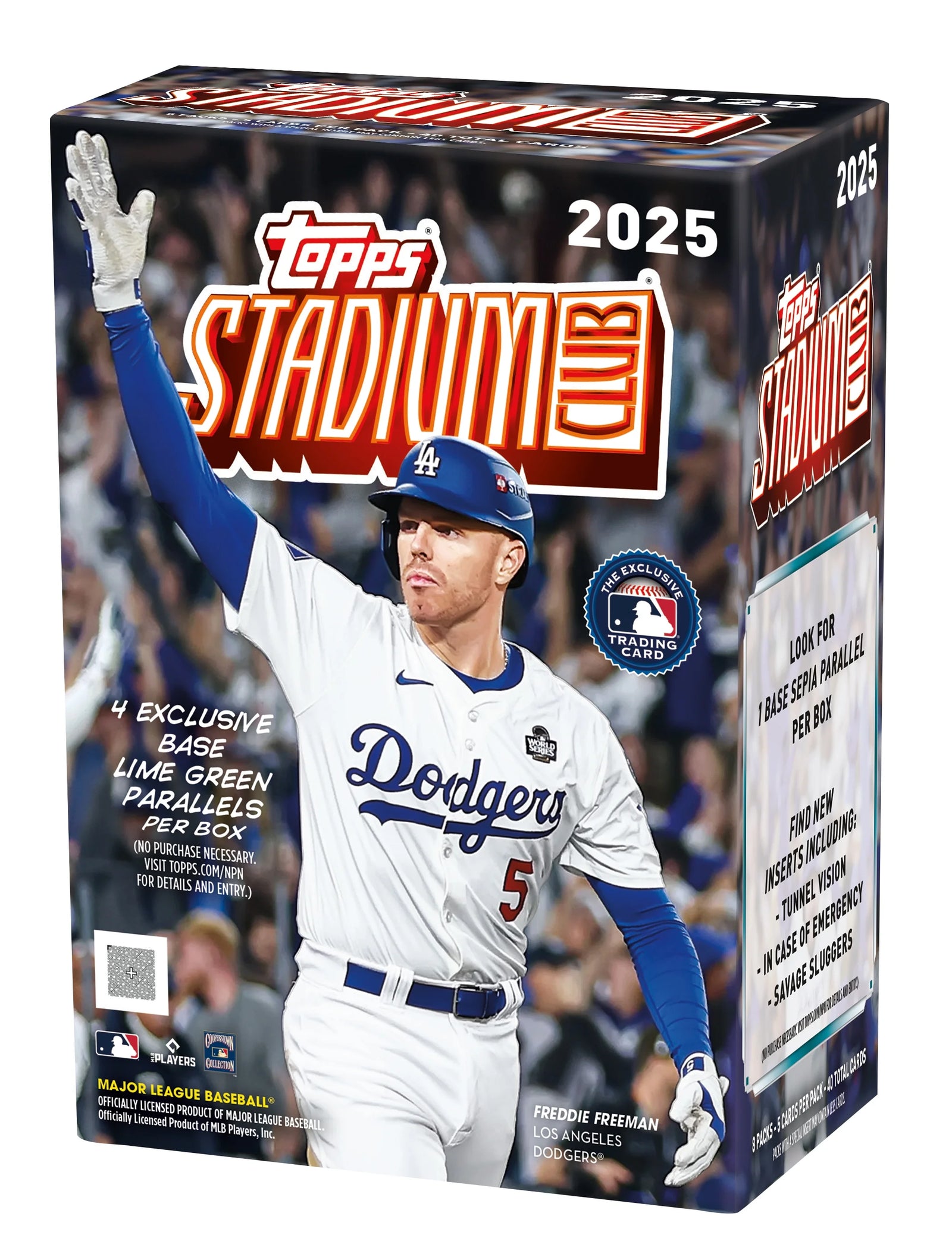 2025 Topps Stadium Club Baseball Blaster 40 Box Case (Ships Sealed Only) - B3