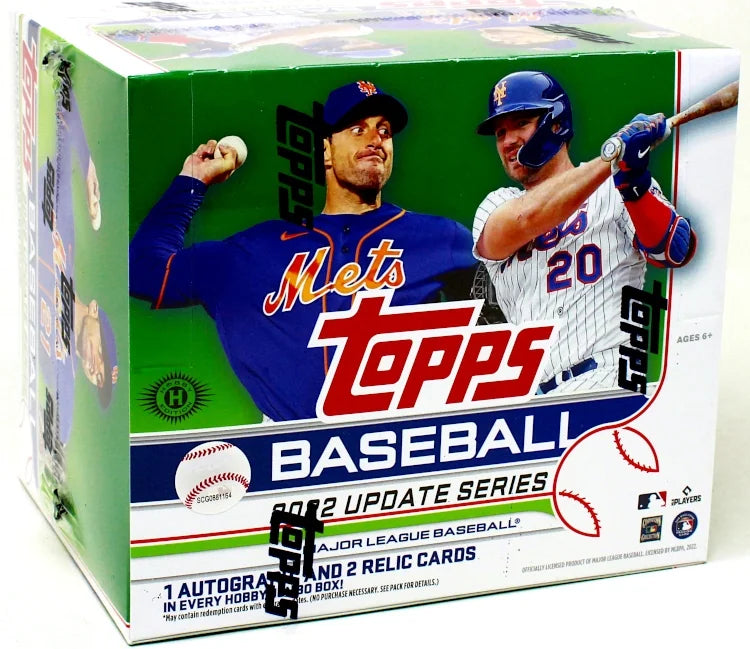 2022 Topps Update Series Baseball Jumbo 6 Box Case (Ships Sealed Only) - B7
