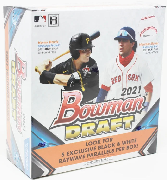 2021 Bowman Draft Baseball LITE 16 Box Case (Ships Sealed Only) - B6