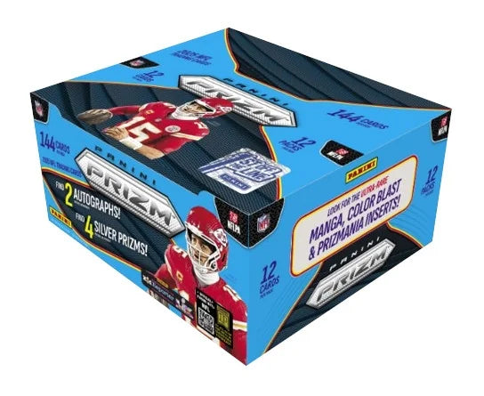 2025 Panini Prizm Football 1st Off The Line Hobby 12 Box Case (Ships Sealed Only) - B6