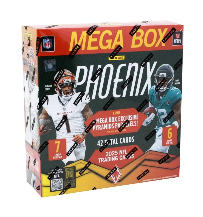2025 Panini Phoenix Football Mega 20 Box Case (Ships Sealed Only) - B4