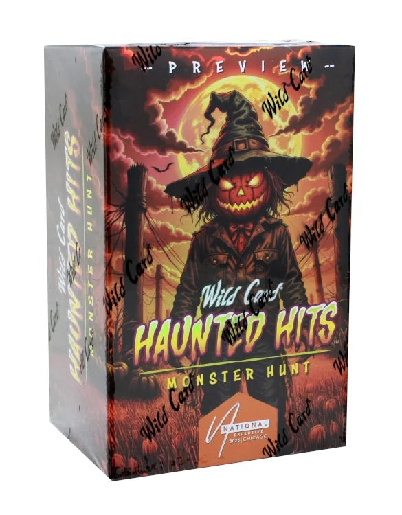 2025 Wild Card Haunted Mammoth Football 4 Box Case (Ships Sealed Only) - B4