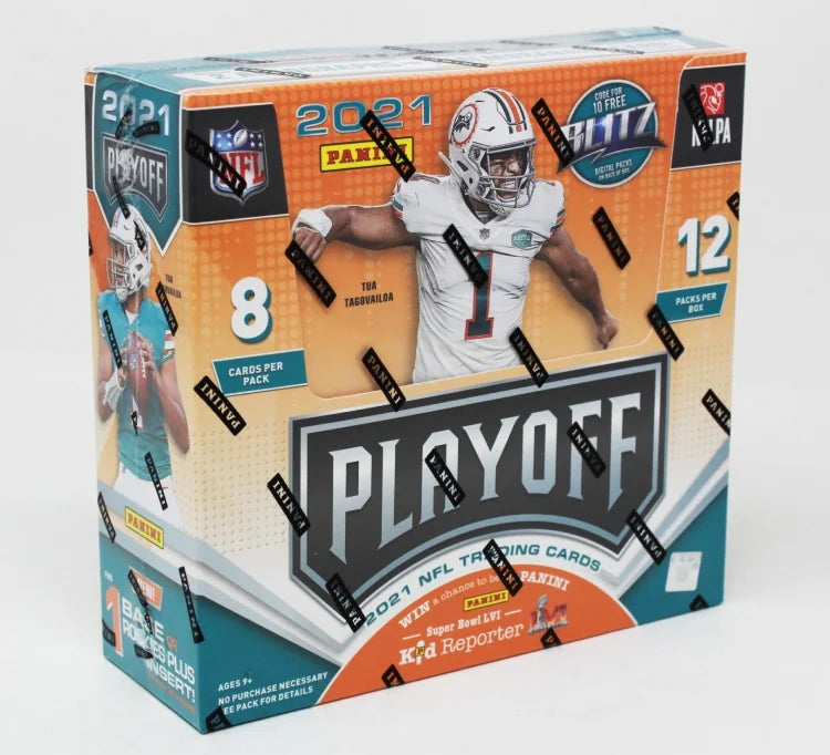 2021 Panini Playoff Football Hobby 20 Box Case (Ships Sealed Only) - B8