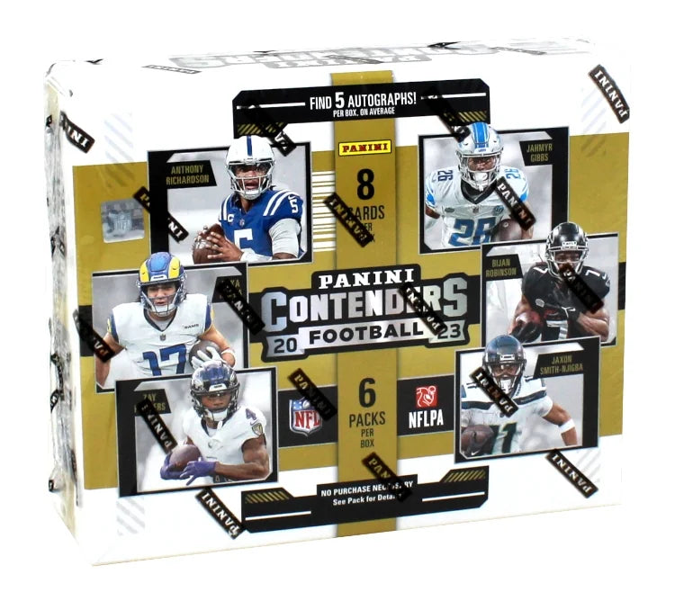 2023 Panini Contenders Football Hobby 12 Box Case (Ships Sealed Only) - B4