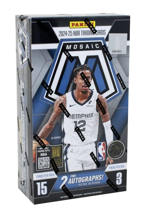 2024-25 Panini Mosaic Basketball Hobby 12 Box Case (Ships Sealed Only) - B4