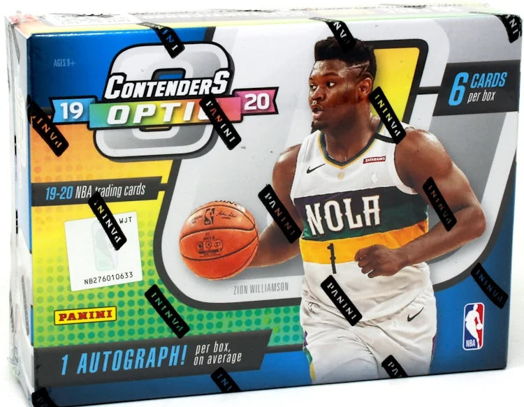 2019-20 Panini Contenders Optic Basketball Hobby 20 Box Case (Ships Sealed Only) - B14