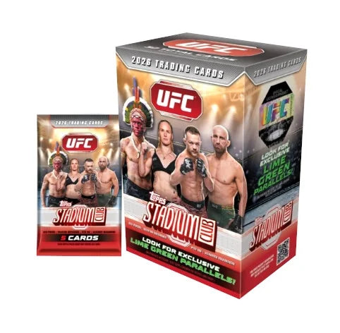 2026 Topps UFC Stadium Club Blaster 40 Box Case (Ships Sealed Only)