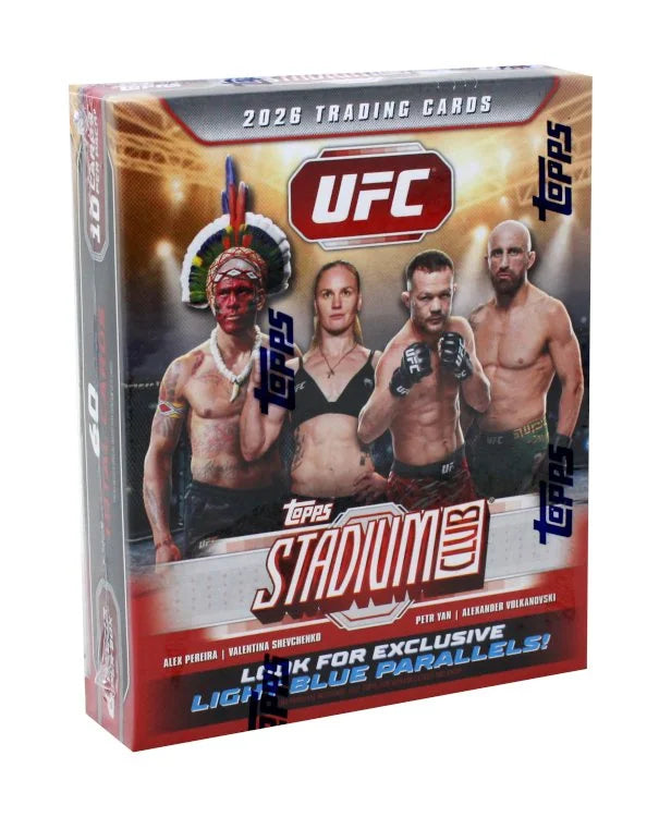 2026 Topps UFC Stadium Club Mega 20 Box Case (Ships Sealed Only) - B2