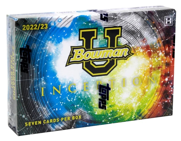 2022-23 Bowman University Inception Hobby 16 Box Case (Ships Sealed Only) - B4