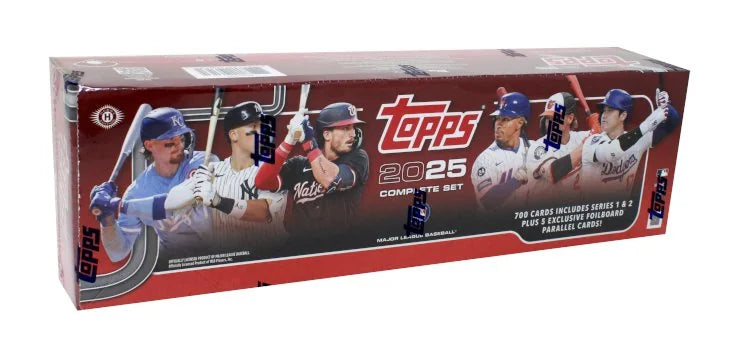 2025 Topps Complete Baseball Factory Set - Hobby 12 Set Case (Ships Sealed Only) - B10