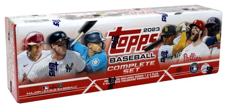 2023 Topps Complete Baseball Factory Set - Hobby 12 Set Case (Ships Sealed Only) - B12