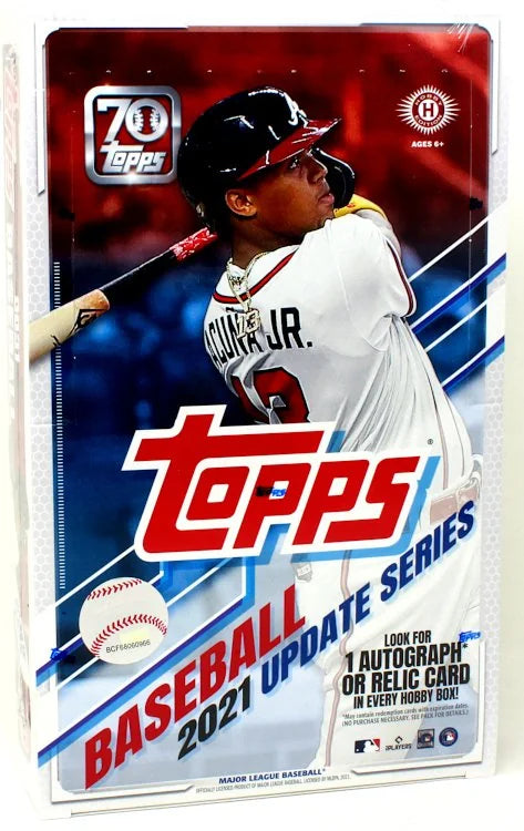 2021 Topps Update Series Baseball Hobby 12 Box Case (Ships Sealed Only) - B21
