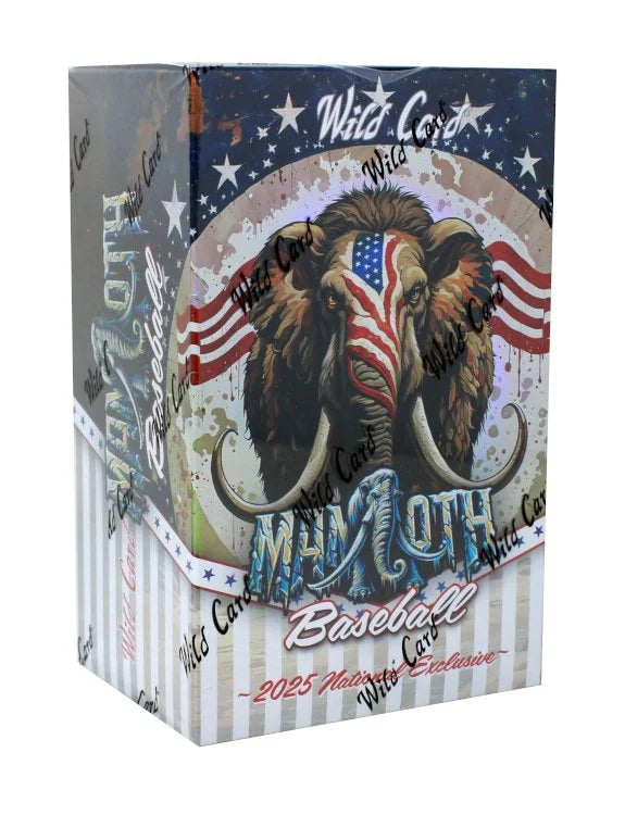 2025 Wild Card Independence Day Mammoth Baseball 4 Box Case (Ships Sealed Only) - B10