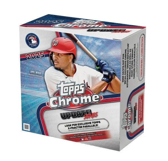 2025 Topps Chrome Update Series Baseball Mega 20 Box Case (Ships Sealed Only) - B4