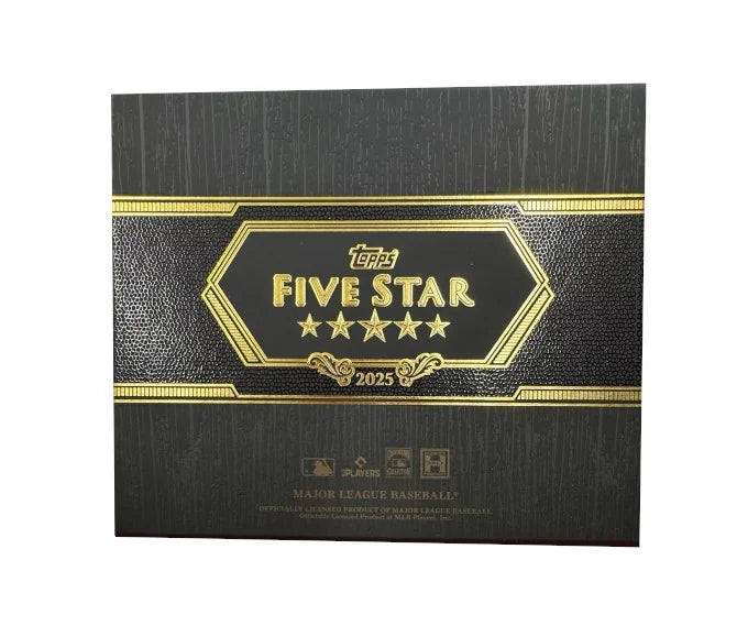 2025 Topps Five Star Baseball Hobby 3 Box Case (Ships Sealed Only) - B6
