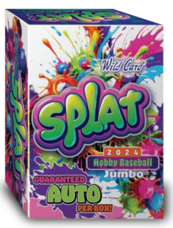 2024 Wild Card Splat Baseball Jumbo 20 Box Case (Ships Sealed Only) - B6
