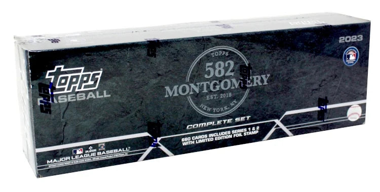 2023 Topps 582 Montgomery Club Baseball Complete Set - 12 Set Case (Ships Sealed Only) - B6