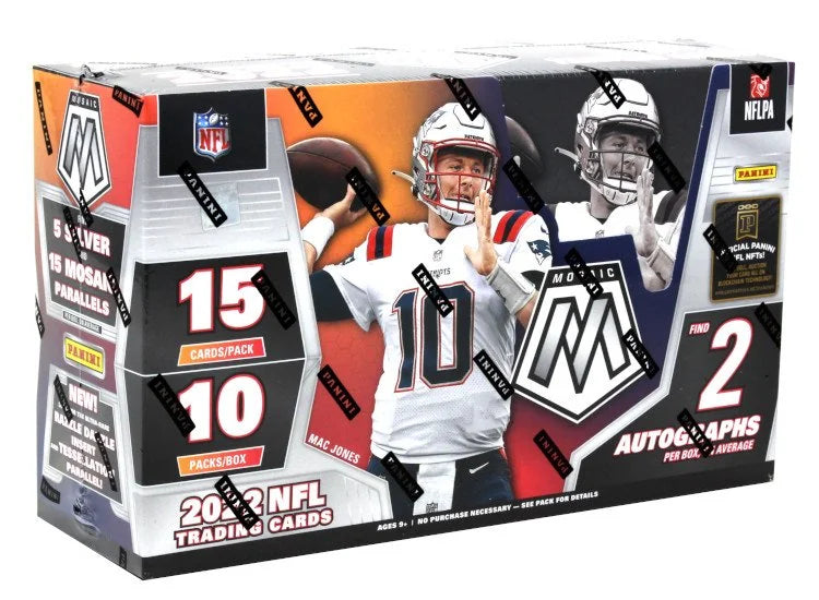 2022 Panini Mosaic Football Hobby 12 Box Case (Ships Sealed Only) - B8