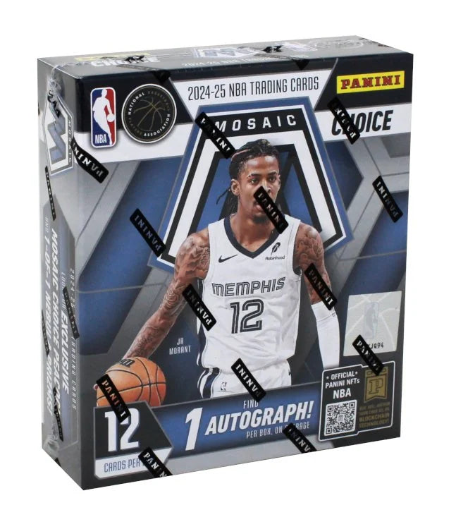 2024-25 Panini Mosaic Basketball Choice 20 Box Case (Ships Sealed Only) - B10