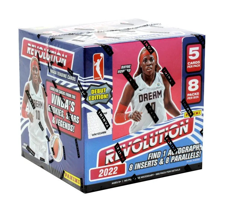 2022 Panini Revolution WNBA Basketball Hobby 8 Box Case (Ships Sealed Only) - B8