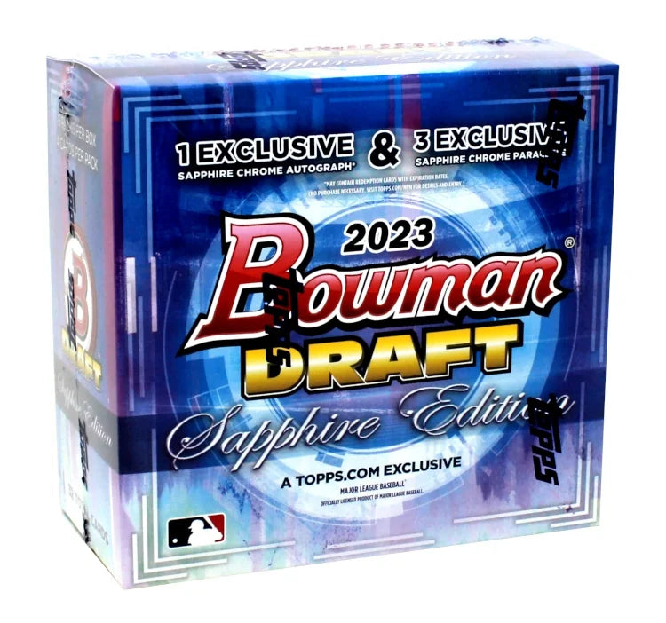 2023 Bowman Draft Baseball Sapphire Edition 10 Box Case (Ships Sealed Only) - B10