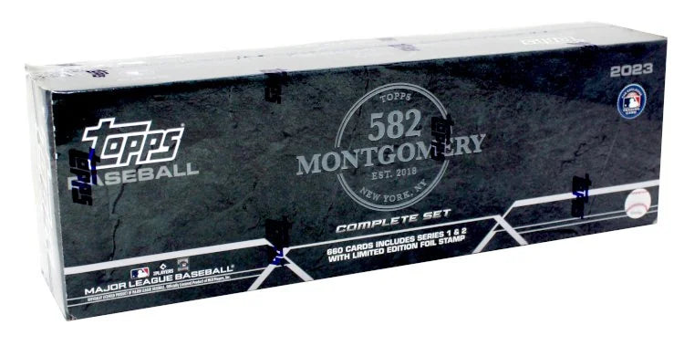 2023 Topps 582 Montgomery Club Baseball Complete Set - 12 Set Case (Ships Sealed Only) - B8
