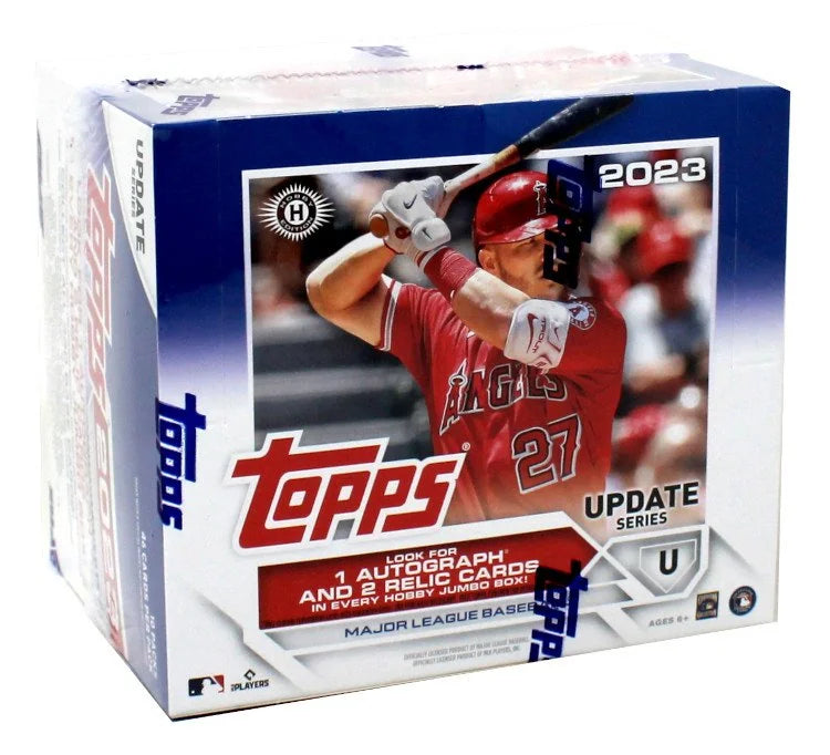 2023 Topps Update Series Baseball Jumbo 6 Box Case (Ships Sealed Only) - B12