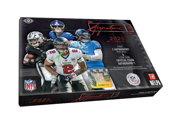 2025 Topps Signature Class Football Hobby 12 Box Case (Ships Sealed Only) - B7