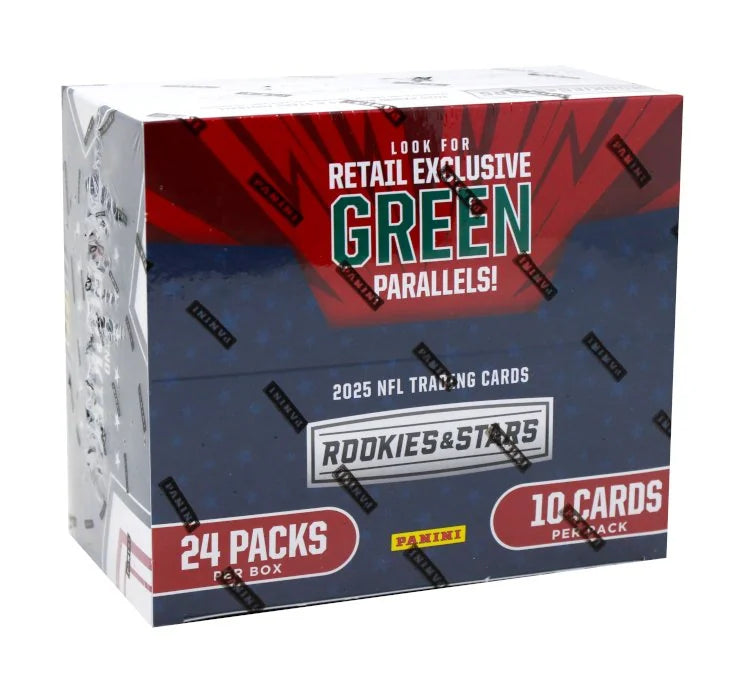 2025 Panini Rookies & Stars Football Retail 20 Box Case (Ships Sealed Only) - B4