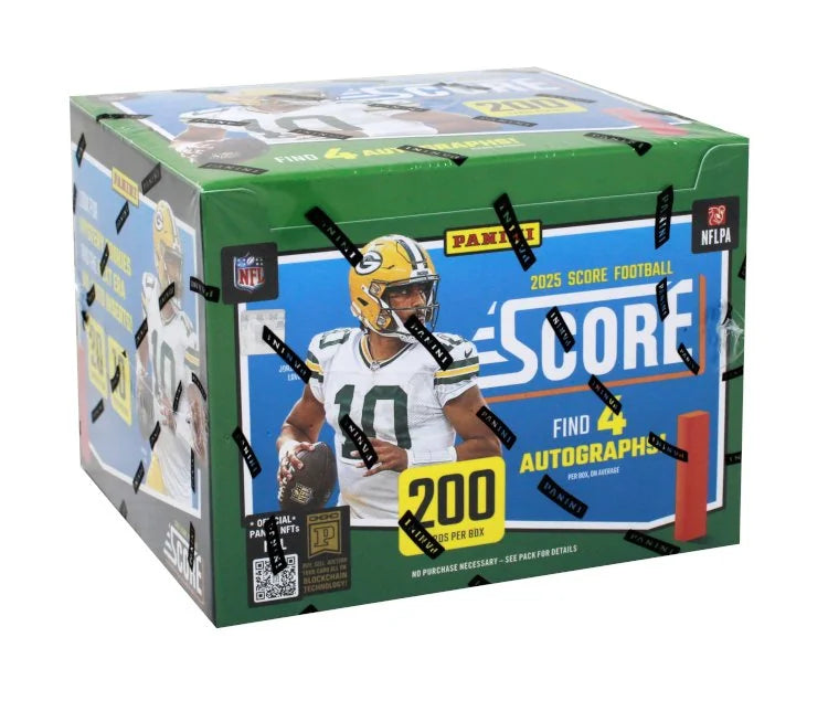 2025 Panini Score Football Hobby 12 Box Case (Ships Sealed Only) - B4