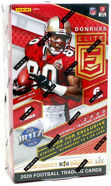 2020 Panini Donruss Elite Football Tmall Edition 20 Box Case (Ships Sealed Only) - B10