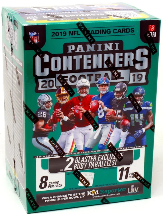 2019 Panini Contenders Football Exclusive Blaster 20 Box Case (Ships Sealed Only) - B6