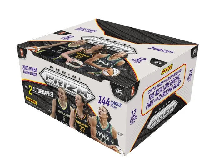 2025 Panini Prizm WNBA Basketball Hobby 12 Box Case (Ships Sealed Only) - B12