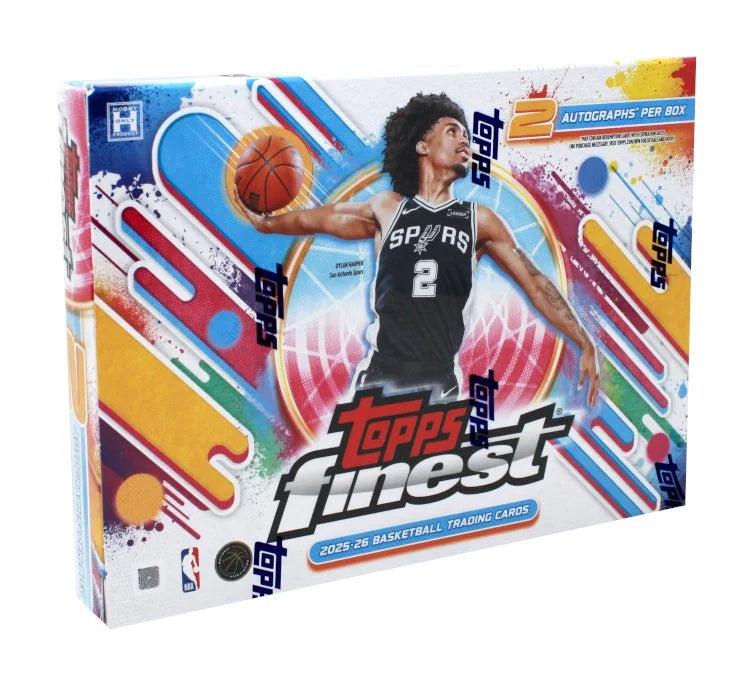 2025-26 Topps Finest Basketball Hobby 8 Box Case (Ships Sealed Only) - B8