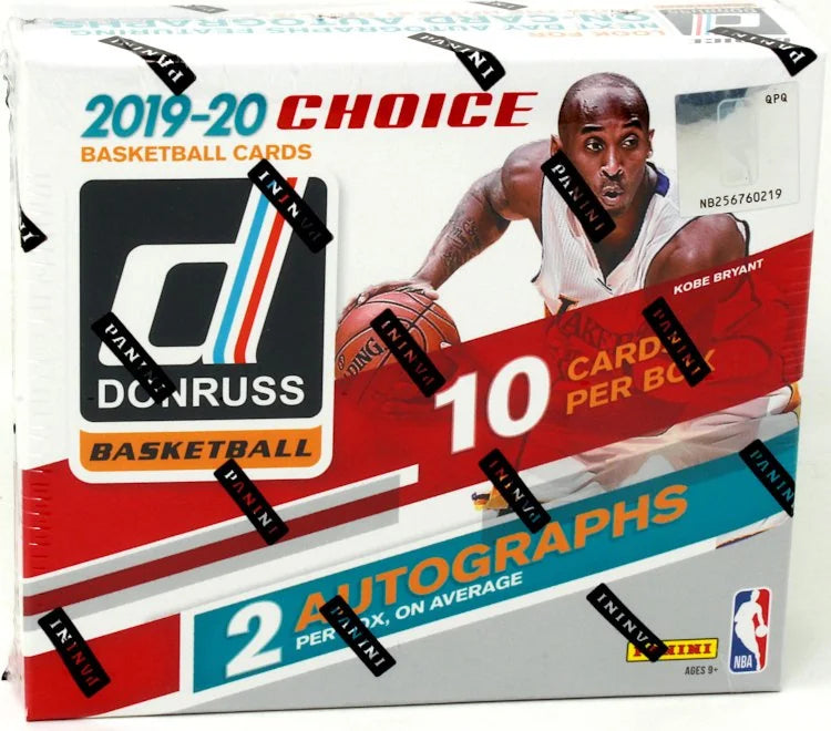 2019-20 Panini Donruss Choice Basketball 20 Box Case (Ships Sealed Only) - B14